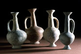 Image: Bronze Age 'base ring' juglets, Cyprus, 14th century
